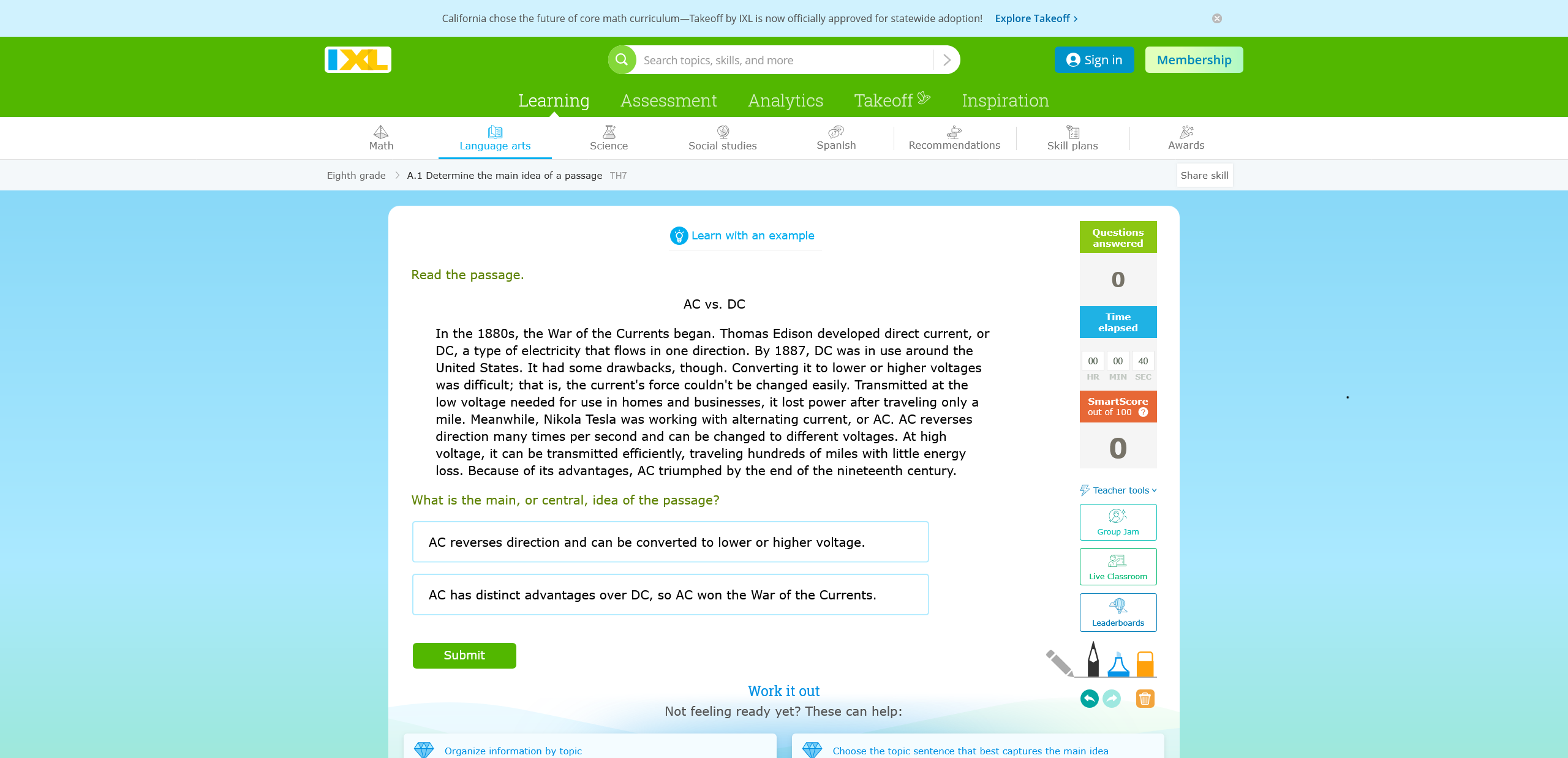 IXL Language Arts